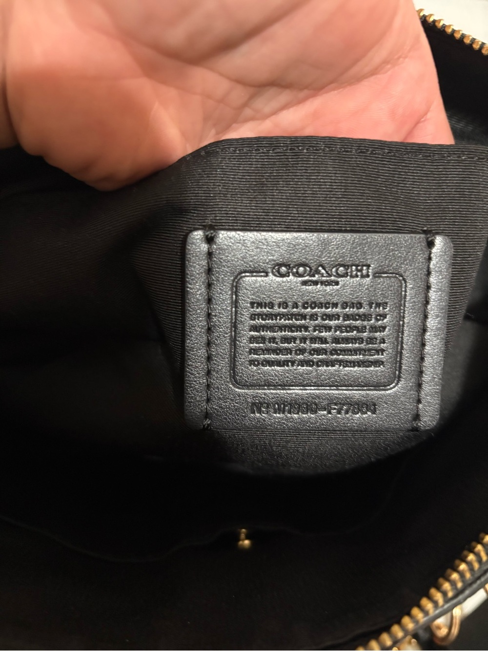 Coach Mia Satchel with matching Wristlet - Picture 9 of 10